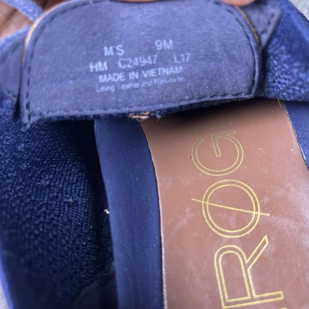 Cole Haan OriginalGrand Wingtip Oxford Shoes Men's 9M Navy‎ Blue Knit Sneakers